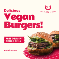 Vegan Burgers Linkedin Post Image Preview