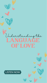 Language of Love Instagram story Image Preview