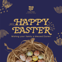Easter Sunday Greeting Instagram Post Image Preview