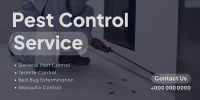 Minimalist Pest Control Twitter post Image Preview