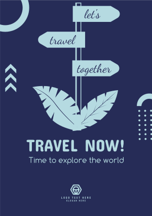 Lets Travel Together Flyer Image Preview