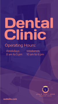 Clinic Hours Facebook story Image Preview