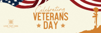 Celebrating Veterans Day Twitter Header Design