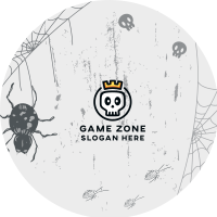 Halloween Spider Greeting Twitch Profile Picture Image Preview