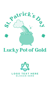 Lucky Pot of Gold Instagram Story Design