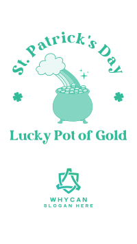 Lucky Pot of Gold Instagram story Image Preview