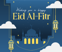 Mosque Eid Al Fitr Facebook post Image Preview