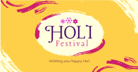 Brush Holi Festival Facebook Ad Image Preview