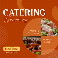 Food Catering Services Instagram Post Design