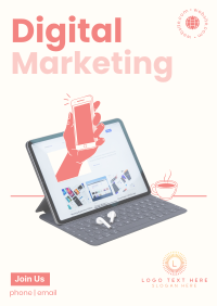 Over Marketing Poster Design