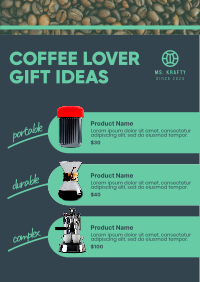 Coffee Gift Guide Poster Image Preview