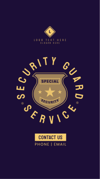 Top Badged Security Instagram Story Design