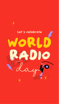 World Radio Day Instagram story Image Preview
