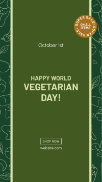Vegetarian Day Instagram Story Design