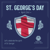St. George's Day Celebration Instagram Post Image Preview