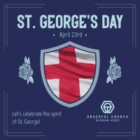 St. George's Day Celebration Instagram post Image Preview