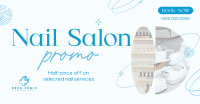 Elegant Nail Salon Services Facebook ad Image Preview