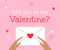 Romantic Valentine Facebook post Image Preview