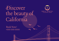 Golden Gate Bridge Postcard Image Preview