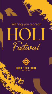 Holi Festival Facebook story Image Preview