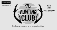 The Hunting Club Facebook Ad Design