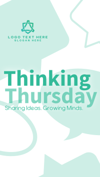 Minimalist Thinking Thursday YouTube short Image Preview