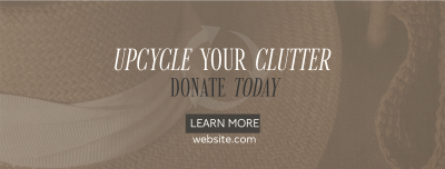 Sustainable Fashion Upcycle Campaign Facebook cover Image Preview