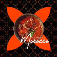 Flavors of Morocco Instagram Post Design