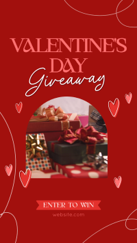 Valentine's Day Giveaway Instagram story Image Preview