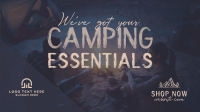 Camping Gear Essentials Animation Image Preview