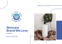 Skincare Brands We Love Postcard Image Preview