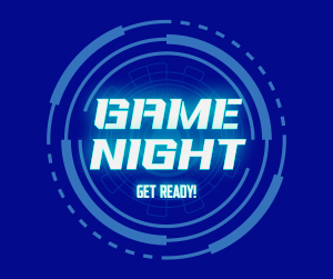 Futuristic Game Night Facebook post Image Preview