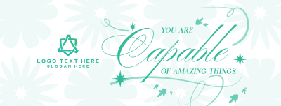 Classy Inspirational Quote Facebook cover Image Preview