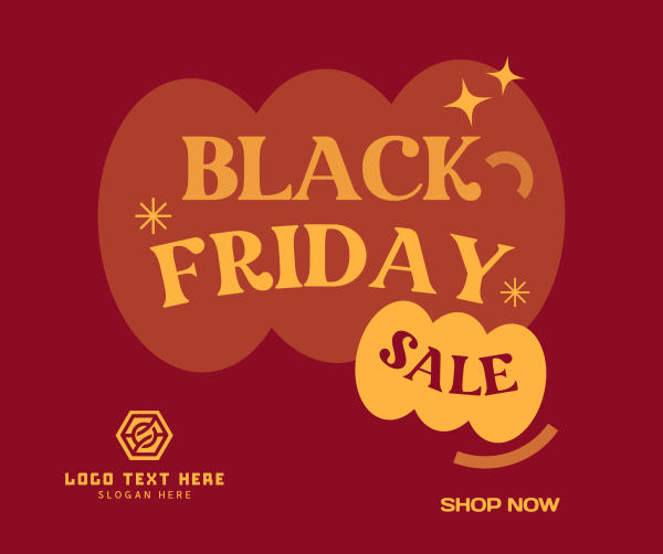 Abstract Black Friday Facebook Post Design Image Preview