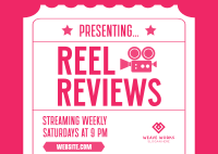 Reel Reviews Postcard Image Preview