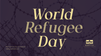 Help Refugees Facebook Event Cover Design