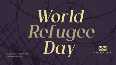 Help Refugees Facebook event cover Image Preview
