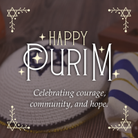 Celebrating Purim Linkedin Post Image Preview