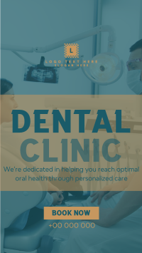 Dental Care Clinic Service TikTok Video Preview