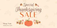 Special Thanksgiving Sale Twitter Post Image Preview