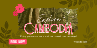 Cambodia Travel Tour Twitter post Image Preview