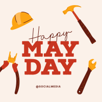 Happy May Day Linkedin Post Image Preview