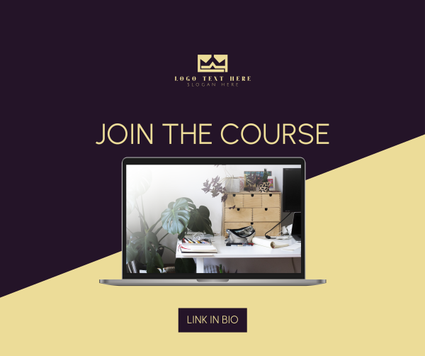 Join The Course Facebook Post Design Image Preview