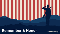 Memorial Day Salute Facebook event cover Image Preview