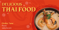 Authentic Thai Food Facebook Ad Design