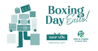 Boxing Shopping Sale Facebook Ad Design