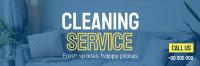 Commercial Office Cleaning Service Twitter Header Image Preview