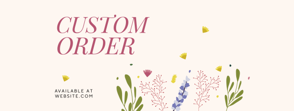 Flower Garden Facebook Cover Design