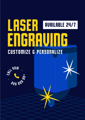 Engraving Professional Flyer Image Preview