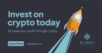 Crypto to the Moon Facebook Ad Image Preview